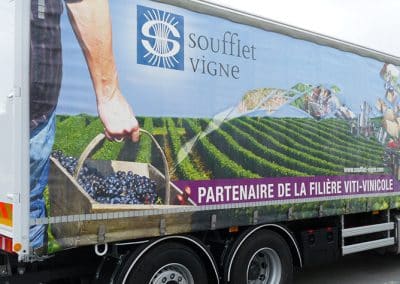 BÂCHE SOUFFLET VIGNE